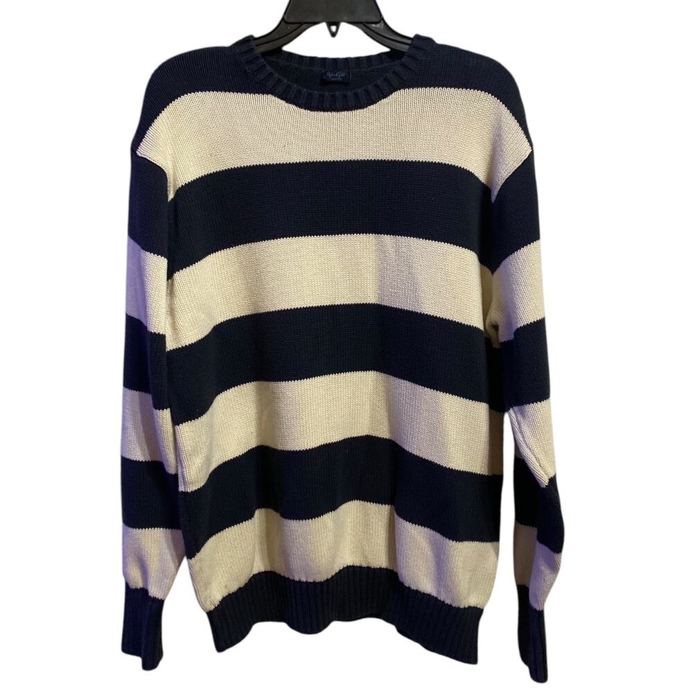 Brandy Melville Brianna Cotton Stripe Sweater
